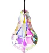 100mm AB Coating Crystal Prism Suncatcher Window Chandelier Hanging Rainbow Maker Glass Sun Catch...