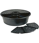 Little Giant DFB36 36-Inch Disappearing Water Fountain Basin, Supports Up to 2,000 lbs, Black, 56...