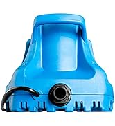 Little Giant 577301 APCP-1700 Automatic Swimming Pool Cover Submersible Pump, 1/3-HP, 115V, Blue