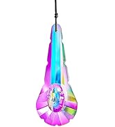 120mm Window Hanging Crystal Prism Suncatcher Ornament Rainbow Glass Prism Sun Catchers for Home,...