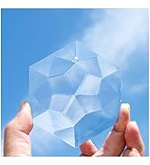 H&D HYALINE & DORA Rainbow Maker Crystal Glass Hexagon Prism SunCatcher for Window Hanging Feng Shui