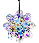 H&D HYALINE & DORA 45mm Hanging Crystal Four Leaf Clover Chandelier Prism Pendant Suncatcher for ...