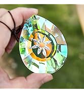 H&D HYALINE & DORA Crystal Rainbow Sun Catcher Hang for Window Glass Drop Pendant Lamp Chandelier...