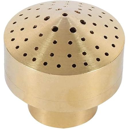 1/4''1/2''3/4''1''3/2''2''Brass Column Garden Pond Water Fountain Nozzle Sprinkle Spray Head(3/4