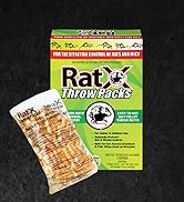 RatX Throw Packs Bait Pellets for Mice and Rats, Pack of 6