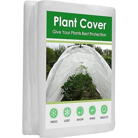 Plant Covers Freeze Protection,10Ft x 30Ft Floating Row Cover,Garden Fabric Plant Cover for Winter,Frost Blanket Cover for Cold Weather,Frost Protection Sun Pest Protection and Covers Outdoor Plants