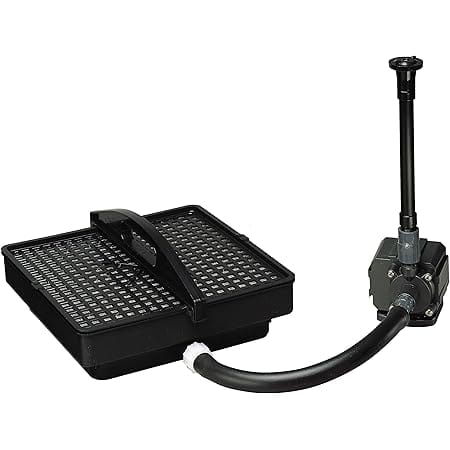 Danner Manufacturing, Inc., Pondmaster Garden Pond Filter and Pump Kit, PMK 1250, Black, 02212