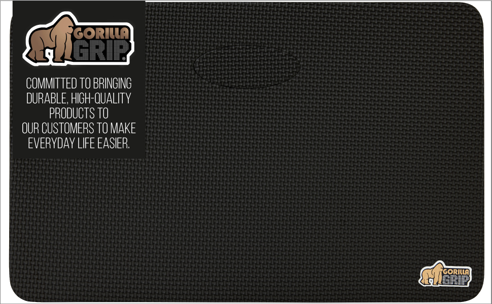 gorilla grip black kneeling pad