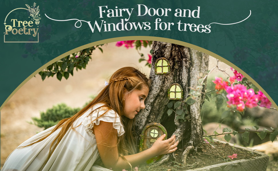 Fairy door and windows